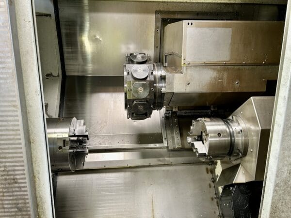 2007 GILDEMEISTER CTX420 Linear CNC Turning Centre with C-axis, Y-axis, sub-spindle and live tooling - Image 14