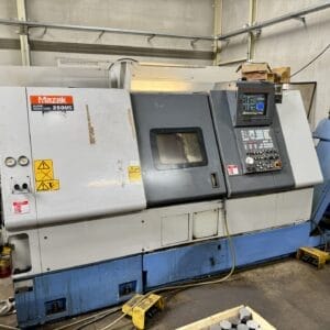 1998 MAZAK SQT 250MS CNC Turning Centre with C-axis, live tools and sub-spindle